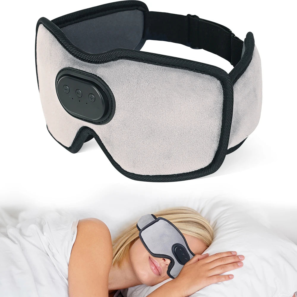 Smart Sleep Mask with Bluetooth Headphones